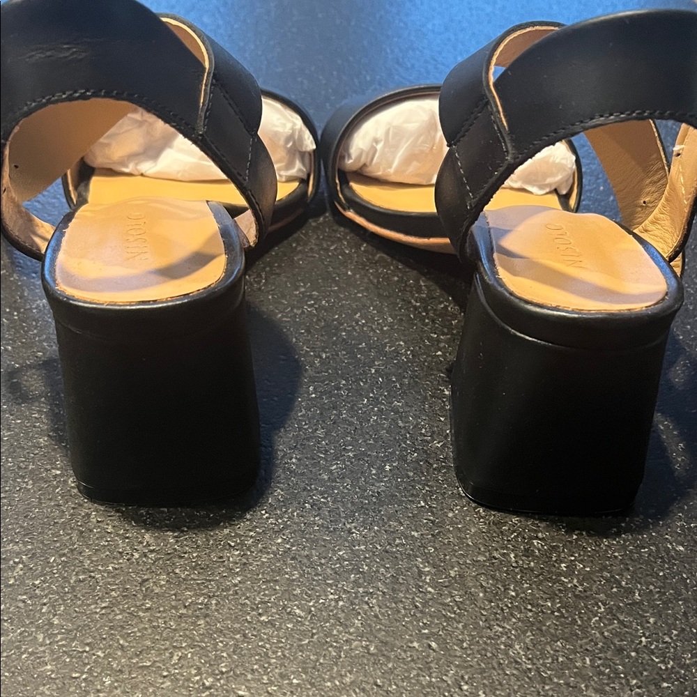 Nisolo NWT Stella Go-To Block Heel Sandal Black - Picture 6 of 9